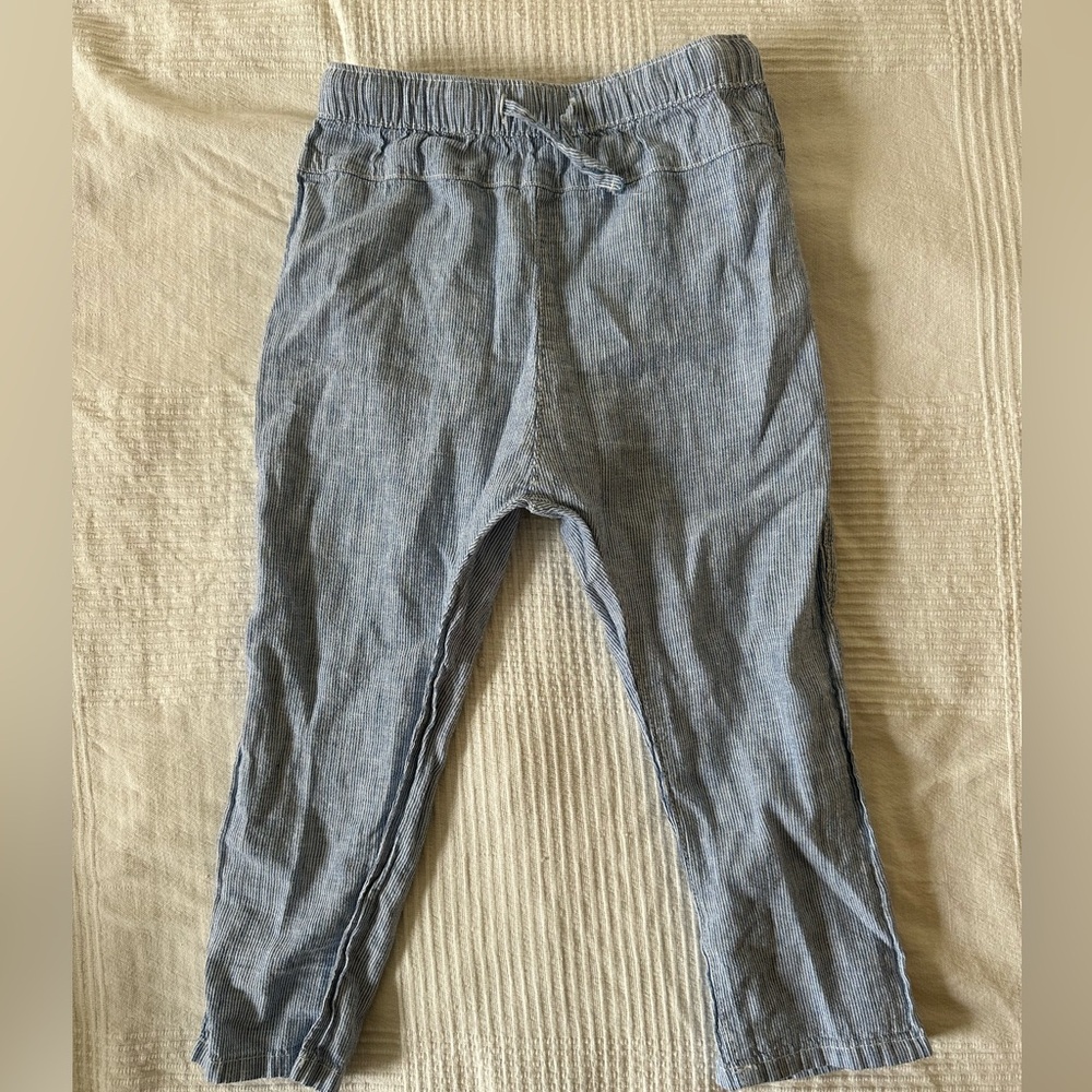 H&M Gray Leggings Soft Cotton-Blend